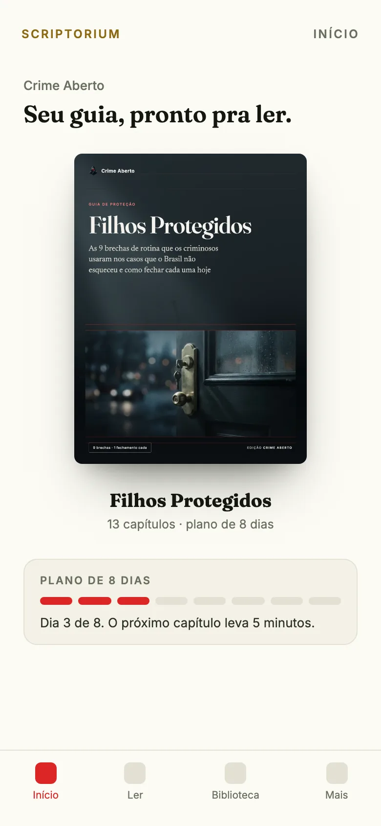 Capa do ebook Filhos Protegidos