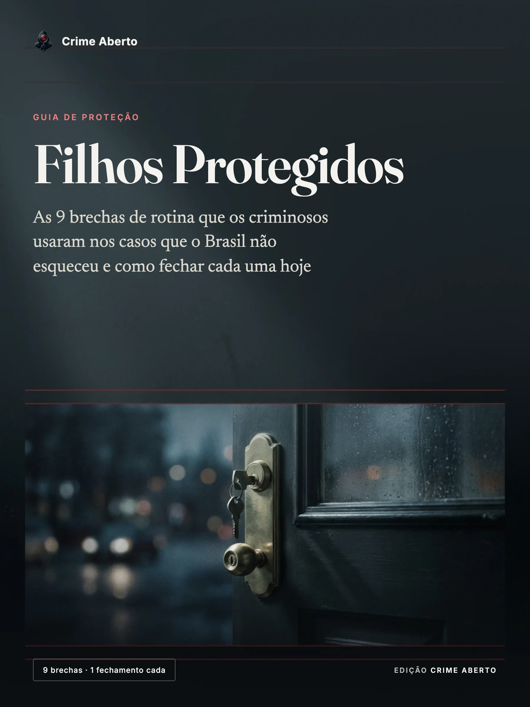 Capa do guia Filhos Protegidos